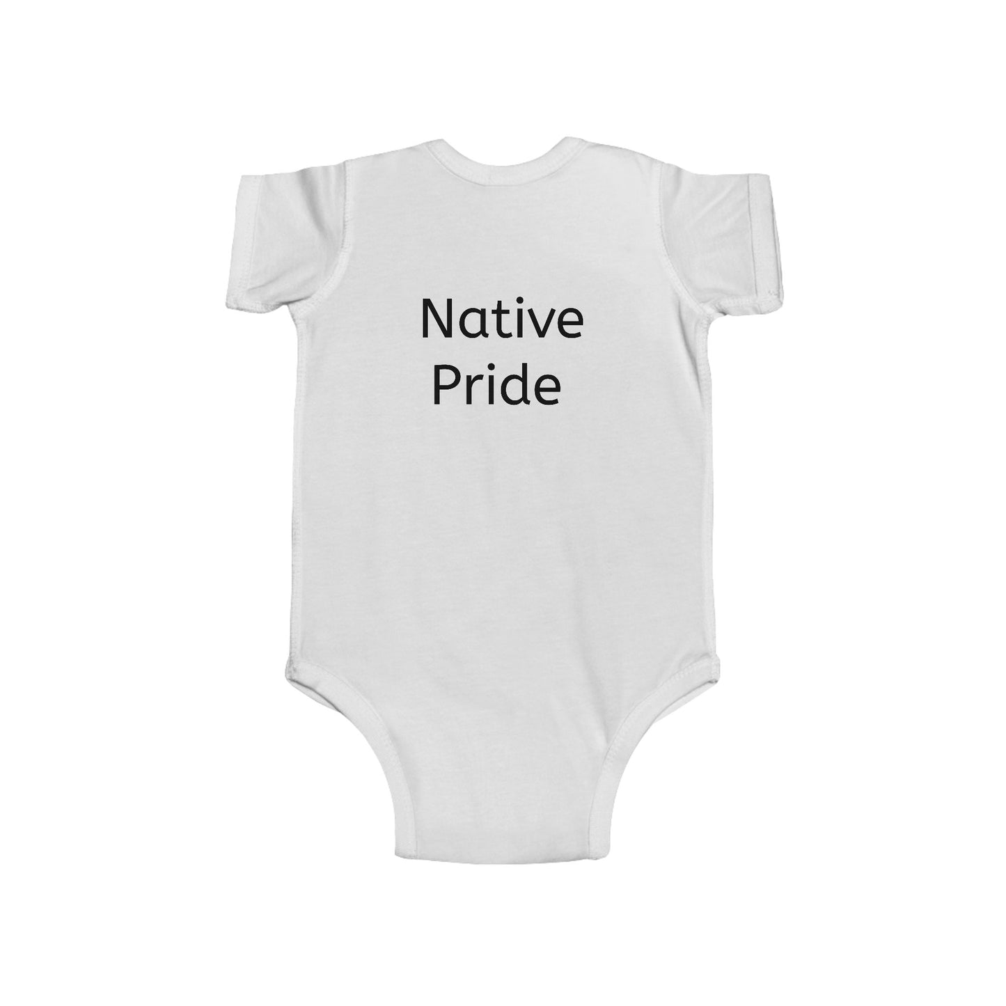 Native Pride Infant Bodysuit - Cute Animal Design - Perfect for Celebrations & Everyday Wear