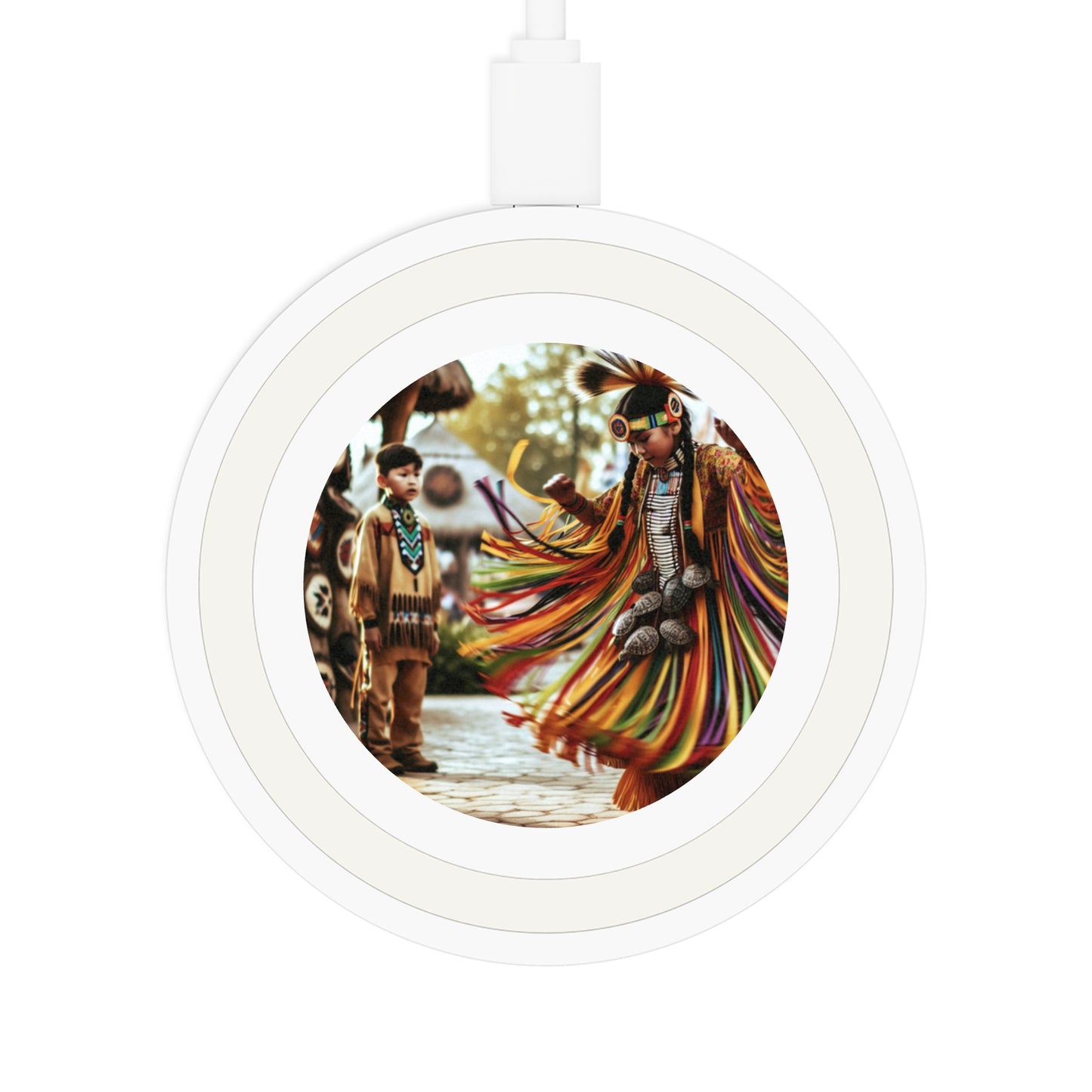 Cultural Festivity Wireless Charging Pad - Perfect for Modern Homes and Celebrations